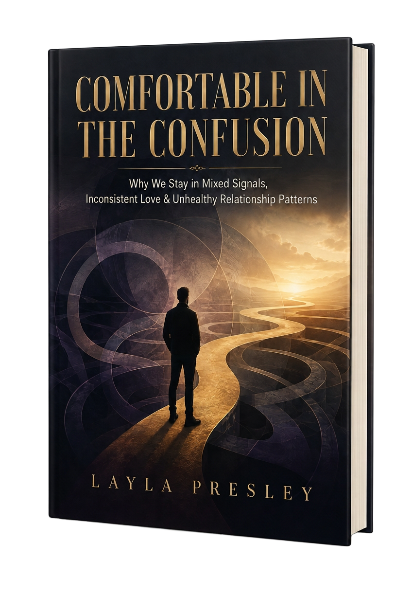 Comfortable in the Confusion book cover by Layla Presley